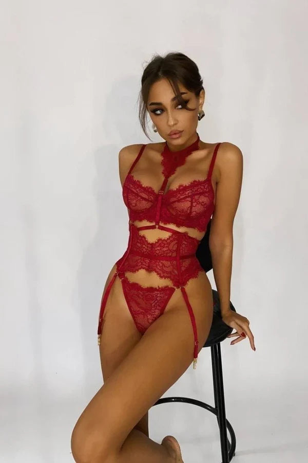 Sofia Five-Piece Lingerie Set